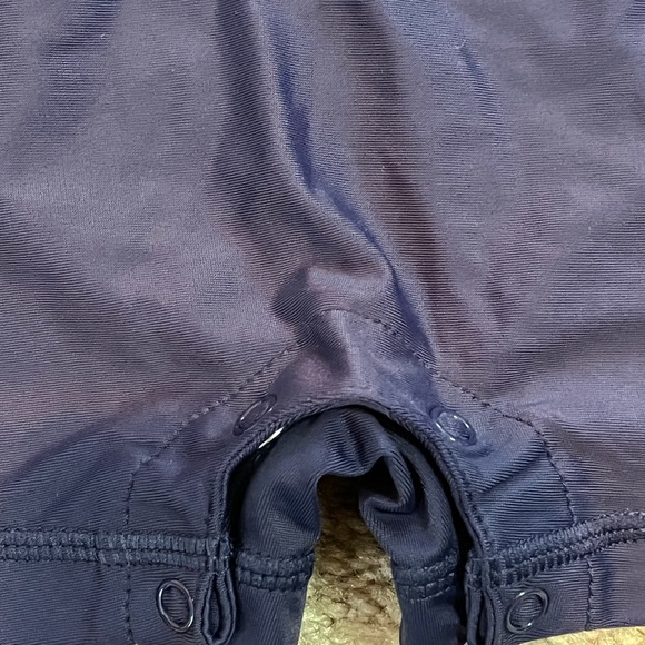 NWT Primary Rashguard—navy with rainbow banner (6-12 mo) - Picture 2 of 3